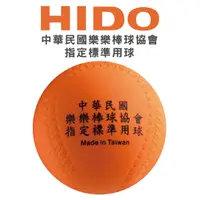 在飛比找蝦皮商城優惠-HIDO 樂樂棒球 協會指定品牌 低彈跳 棒球 檢定 軟式發