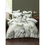 3pc MM Linen Zinnia Cotton Bed Quilt Cover and Pillowcase Set Bedroom Decor