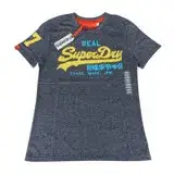 在飛比找遠傳friDay購物優惠-Superdry極度乾燥 經典字母LOGO造型棉質短袖T恤(