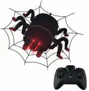 Remote Control Fake Spider Scary Creepy Simulated Toy Prank Kids Halloween Party