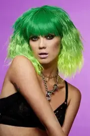 Smiffys Officially Licensed Manic PanicVenus Envy Trash Goddess Wig