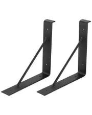 Fresh Fab Finds 2 Pack Wall Mounted Shelf Brackets