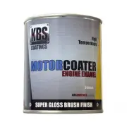 KBS Motor Coater High Temperature Engine Enamel 500ml Tin Fire Engine Red