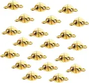 WESIEVYA 20pcs Heart Shaped Magnet Buckle Pendant Jewelry Clasps Jewelry Bracelet Silver Bracelet Necklace Magnet Buckle Chain Link Bracelet Heart-Shaped Magnet Buckle Zinc Alloy Golden