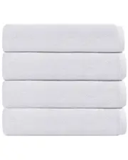 DePera Home Puresoft Set Of 4 Turkish Wash Towels White