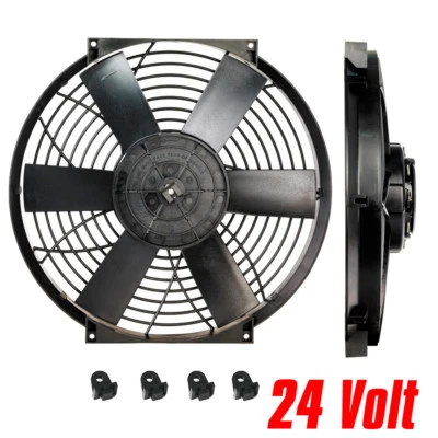 16" Electric / Thermatic Fan (24 Volt) (Part #0172) (Davies Craig)