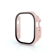 Nevenka Screen Protector Case with Tempered Glass Film For Apple iWatch 8 Ultra -SiltySand