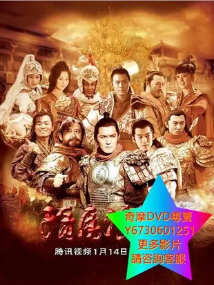 DVD 專賣 隋唐演義 大陸劇 2013年 下部