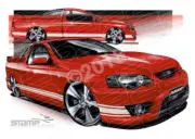 FPV UTES BF BF PURSUIT VIXEN A2 FRAMED PRINT (FV525)