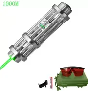 High Power Green Laser Pointer Pen 532nm Adjustable Visible Beam Dot Light USA