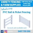 PVC Picket Fence Gate- 1200mm