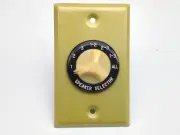 Calrad 40-646 CSS-3 Vintage Dual Stereo Speaker Selector Switch