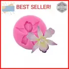 Cute Very Mini Creative Orchid Flower Floral Silicone Mold Cymbidium for DIY Cak