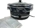 Slow Cooker Saver, Time Saving, Non-Stick Liners for Easy Clean up after Making