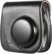RAYWE Leather Camera Case Bag Cover for Fuji Fujifilm Instax Mini 8/8s/8+/9 Single Shoulder Bag