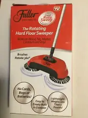 NEW Original Roto Sweep FULLER, Sweeps Wood Tile Marble Linoleum & Vinyl Floor