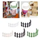 Miniature Garden Fence Wooden Picket for Life Scene Role Play Furnishings