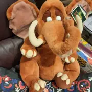 1999 Disney Tarzan Tantor Elephant Plush Zip Back Pyjama Pouch Jemini 50cm NWT