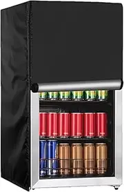 Outdoor Refrigerator - Oxford Fabric, Waterproof Design | High Performance Freezer Sign for Weather Protection, Appliance Dust Cover for Mini Fridge and Drink Cooler at Home