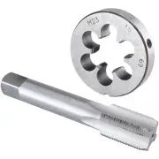 M23 X 1.5 Tap and Die Set, M23 x 1.5 Machine Thread Tap and Round Die Right Hand