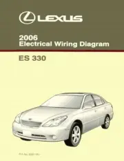 2006 Lexus ES 330 Wiring Diagrams Schematics Layout Factory OEM