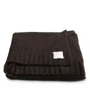 Calvin Klein Knitted Throw Blanket, 70 X 50