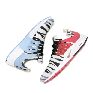 Nike 休閒鞋 Air Presto 白 紅 藍 男鞋 女鞋 魚骨鞋 陰陽 鴛鴦配色 【ACS】 CJ1229-100