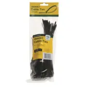Cable Ties Black Assortment Size Pack 150 Tridon CTP13