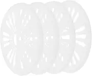 COLLBATH 4pcs Washer Spinner Cap Replacement for Washing Machine Dryer Spinner Accessory Plastic Press Plate Replacement Cover Dryer Safety Cover