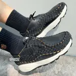 NIKE AIR FOOTSCAPE WOVEN BLACK CROC W 黑鱷魚皮 編織鞋 女鞋 FQ8129-010