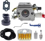 Carburetor Fit For H 340 345 346 XP 350 351 353 Chainsaw ReplaceC3-EL18B 503283208 Single Tube Carburetor