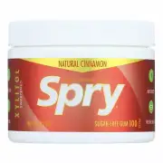Spry Dental Defense System Chewing Gum Cinnamon Flavor with 100% Xylitol 100 ct
