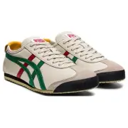 Onitsuka Tiger MEXICO 66 1183C102 Beige/ Green/ Red Brand New UNISEX from Japan
