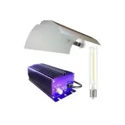 Lumatek 400W HPS Kit w/ IntroGro Lamp + White Ultralight Reflector