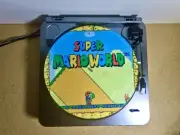 Custom Vinyl Record Player 12” Slipmat DJ Pad “Super Mario World Start Screen”