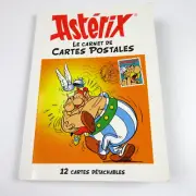 NEW- ASTERIX booklet of detachable postcards- IN FRENCH- 2008, 11 postcards