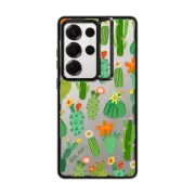 Galaxy S25 Ultra Impact Ring Stand Case CACTI