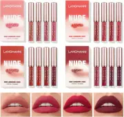 Pure Vie 16 Colors Lip Gloss Set, Makeup Lipstick Set, Matte Glossy Red Lip G...
