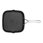 Ballarini Alba 28cm Titanium Non-Stick Grill Pan Square Induction Cookware Black
