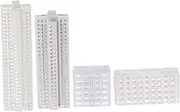 COHEALI 4pcs Miniature Building Models High-Rise Architectural Decor for Sand Table Crafting and Office Display