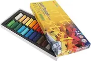 Soft Pastel Sticks, 24 Colors Deep Color Soft Pastels Easy to Blend Fade Resistant Portable Easy to Use for Beginner Layering