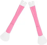 Double -shaped Nose Shadow Brush Set Pcs Makeup Brush for Women for Nose Contouring Blush Highlighter