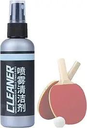 Table Tennis Rubber Rejuvenator,100ml PingPong Maintenance Spray - Deep Cleaning Agent Table Tennis Racket Care PingPong Bat Accessories for Professionals or Beginners