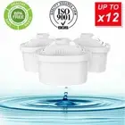 6/12PCS Water Filter Jug Replacement Cartridges Refills For BRITA Maxtra+ Plus