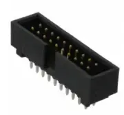 Pack of 4 0702462001 Connector Header Through Hole 20 position 0.100" (2.54...