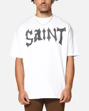 [SAINT MORTA] Saint Morta Dynasty Boxy T-shirt White - Size S S White