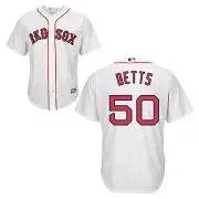 MLB Baseball Jersey Boston Red Sox Mookie Betts 50 Cool Base Majestic Jersey