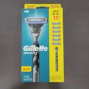 Gillette Mach3 Razor With 6 Cartridges Value Pack 14CT