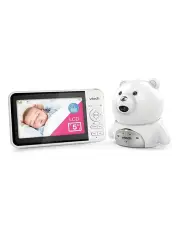 [VTech] Full Colour Baby/New Born Video and Audio Monitor Bear Camera in White