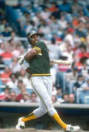 Dwayne Murphy of the Oakland Athletics Baseball 1980 Photo 2